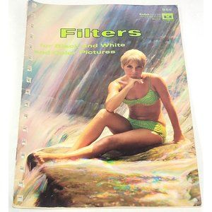 Kodak Information Book FILTERS for Black & White & Color Pictures Vintage guide